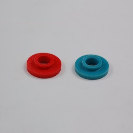 Screw Insulators Red and Blue